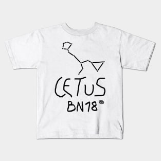 Cetus Constellation by BN18 Kids T-Shirt